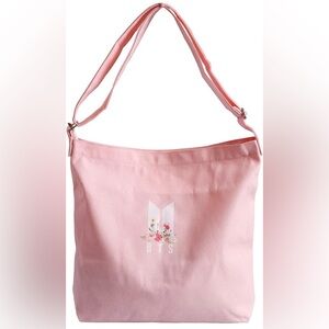 Kpop BTS Canvas Crossbody Bag for Women